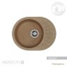 Мойка кухонная АКВАТОН Чезана, терракотовый Мойка кухонная АКВАТОН Чезана, терракотовый
