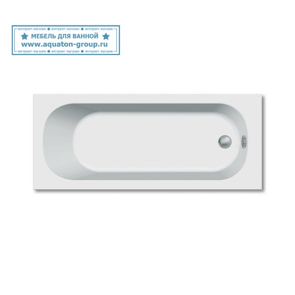 Ванна акриловая Koller Pool Round Arc 160х70 Прямоугольная, белая Ванна акриловая Koller Pool Round Arc 160х70 Прямоугольная, белая